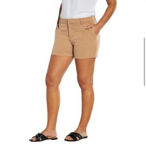 NWT‎ Banana Republic Tan 5” Chino High Rise Shorts Size 10